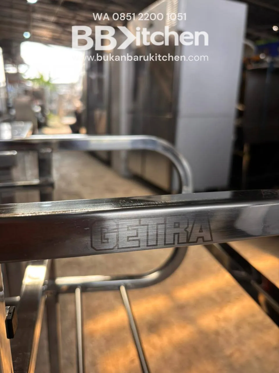 Trolley Piring Kotor Stainless Steel 2 Unit - Image 3