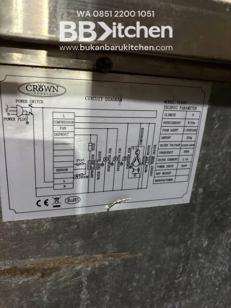 UCC Crown 3 Pintu Ukuran 180x75x85 - Image 5