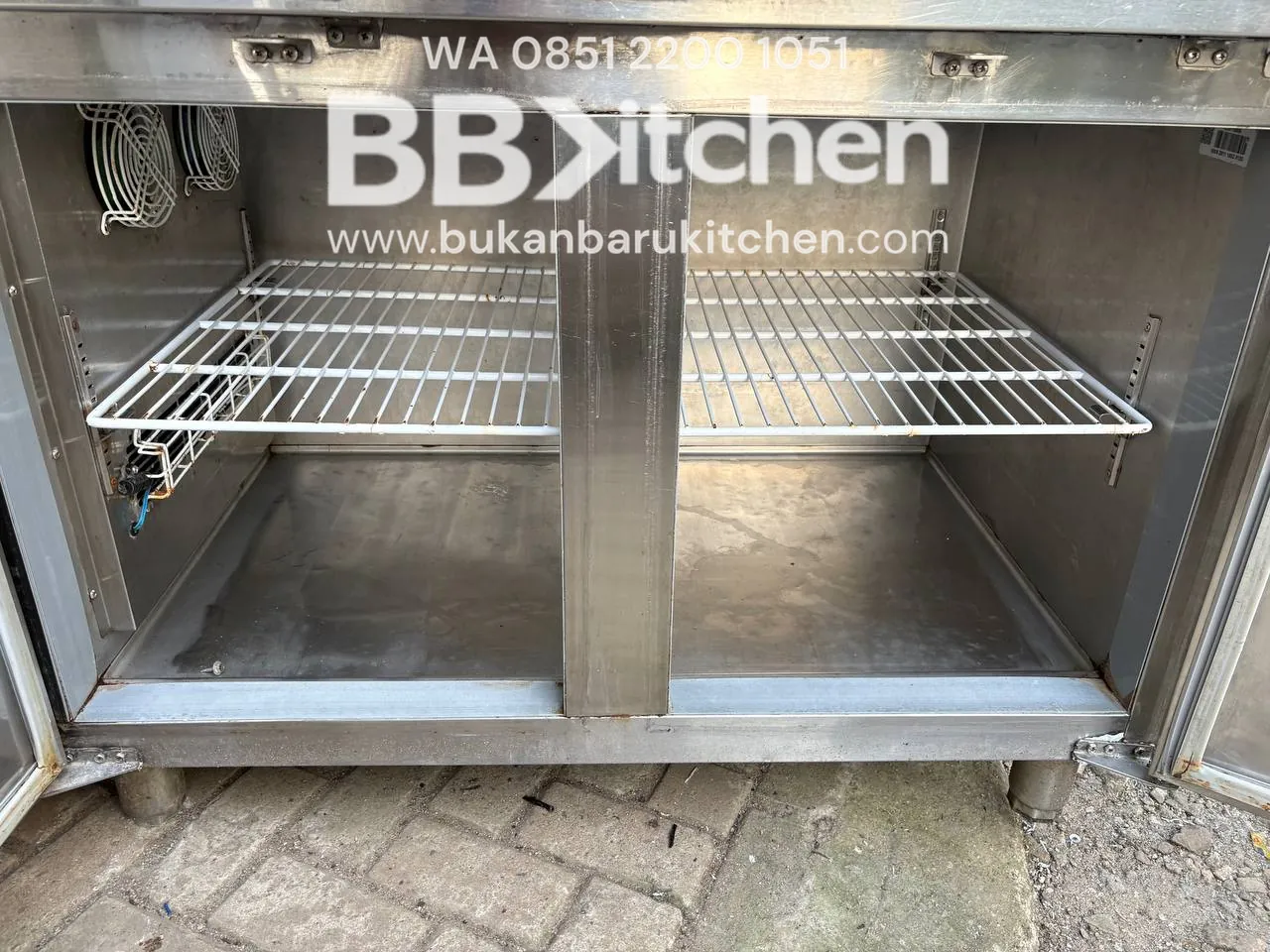 UCC Masema Meja Dapur Stainless Steel Ukuran 150x75x85 - Image 2