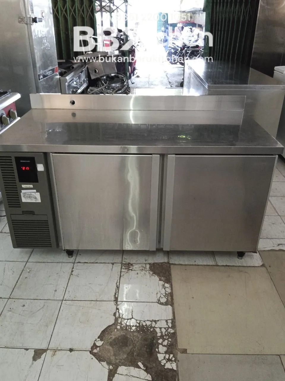 Undercounter 2 Pintu Hoshizaki UK 150x75x80