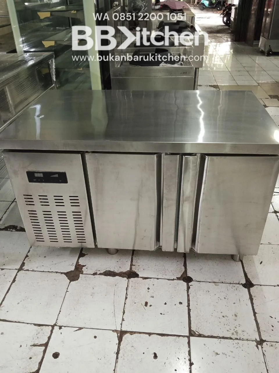 Undercounter Freezer 120x70x75 cm - Mesin Orian Segel
