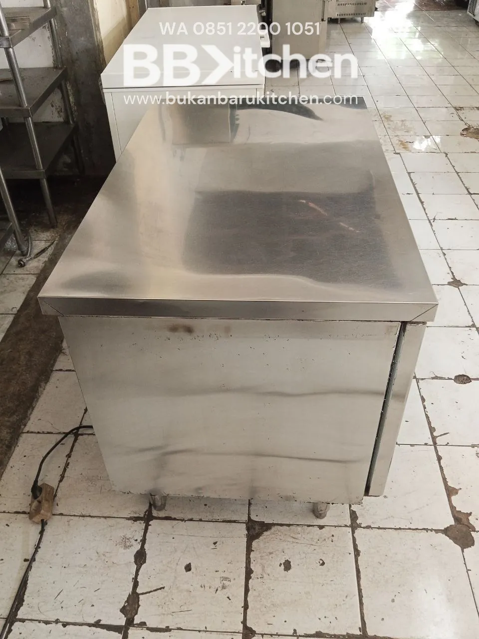 Undercounter Freezer 2 Pintu Coolmax Ukuran 120x76x85 - Image 2