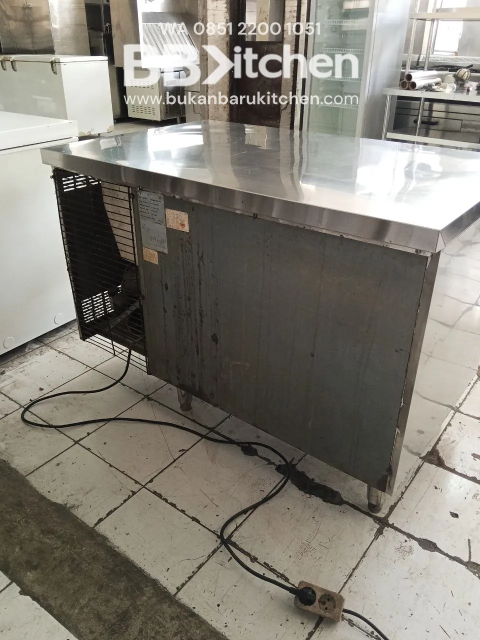 Undercounter Freezer 2 Pintu Coolmax Ukuran 120x76x85 - Image 3
