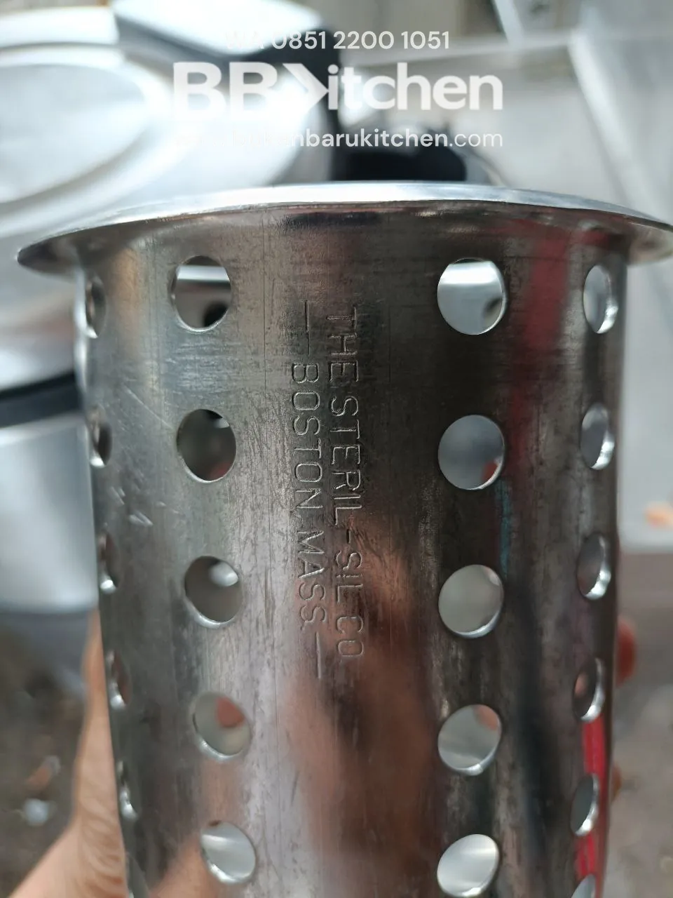 Wadah Sendok/Garpu Diameter 10cm Tinggi 13.5cm BBKitchen