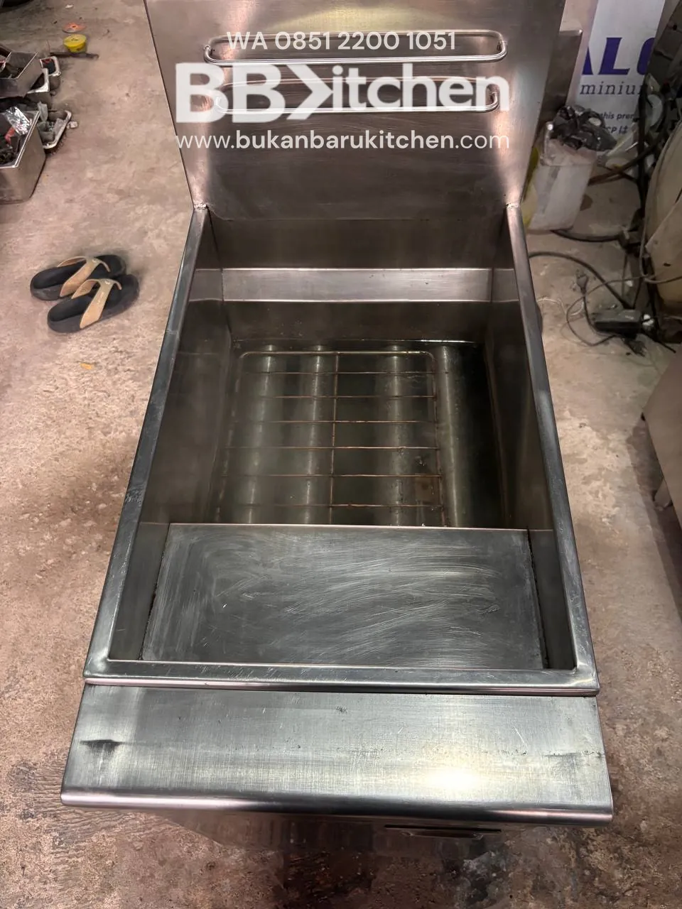Deep Fryer Gas Crown Kapasitas 25 Liter - Image 4
