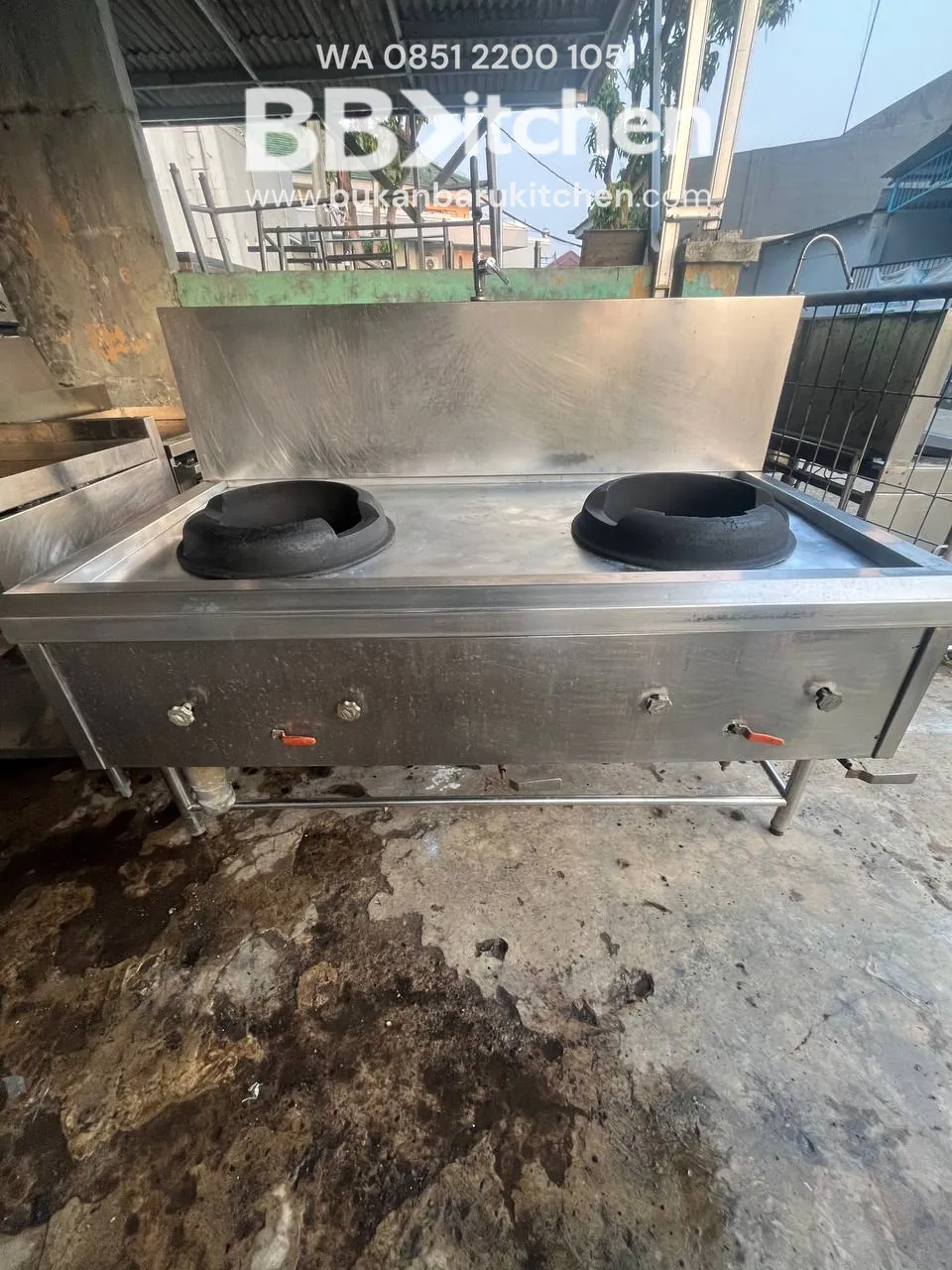 Double Kwali Range 160x85x80 untuk Resto dan Cafe