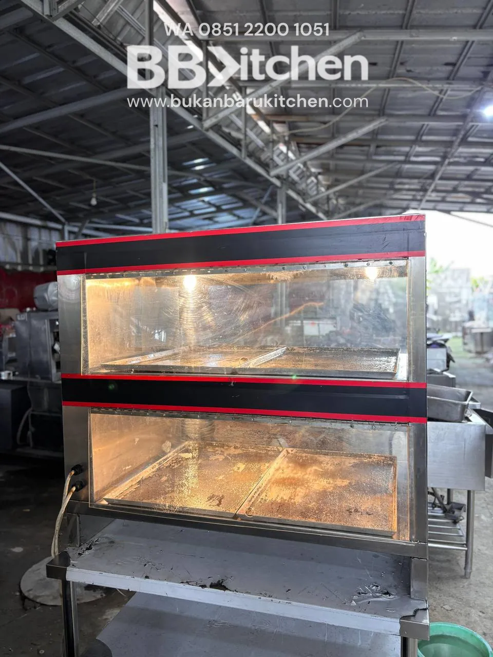 Food Warmer 2 Deck 100x60x90 - Image 2
