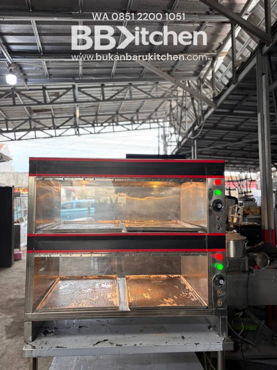 Food Warmer 2 Deck 100x60x90 - Image 4