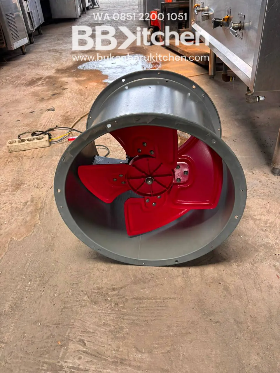 Hood Blower 16 Inch Listrik 1 Phase 150x100x50 - Image 5