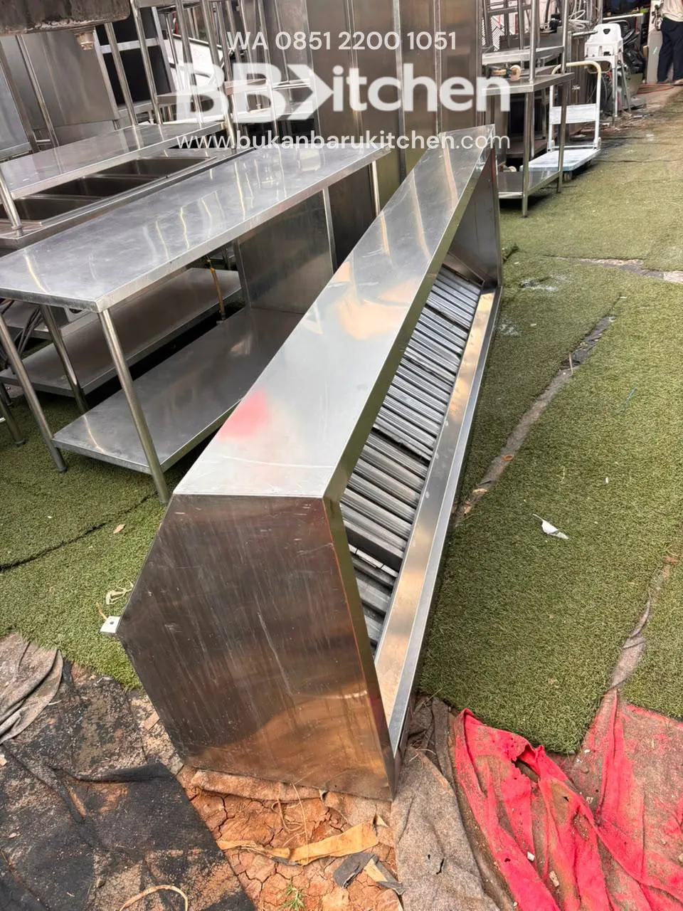 Hood dengan Filter Ukuran 275x80x50 BBKitchen - Image 2