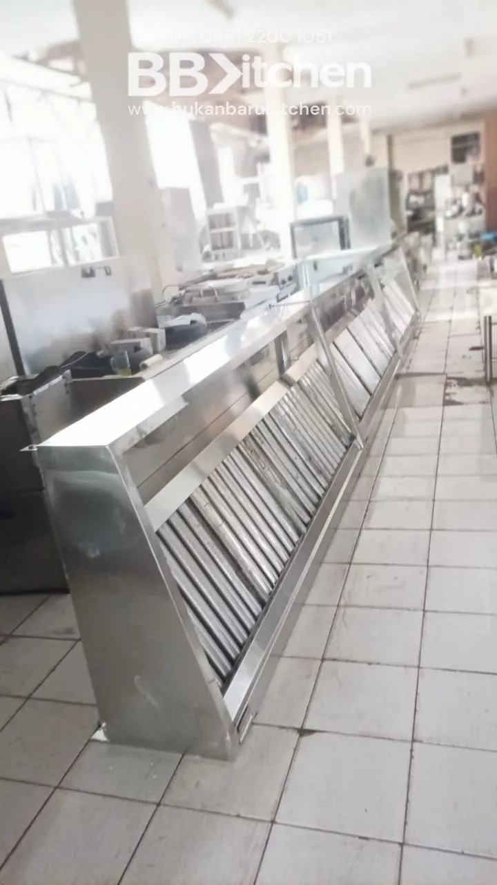 Hood Sambung dengan Filter dan Tempat Lampu Ukuran 660x90x40 - Image 3