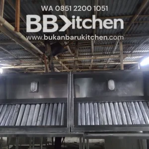 Hood Sambung + Filter + Tempat Lampu Ukuran 300x100x50