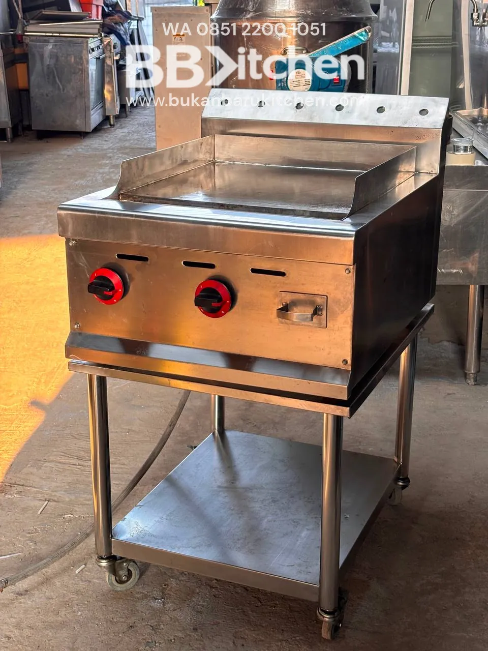 Kompor Teppanyaki 60x70x87 Bekas