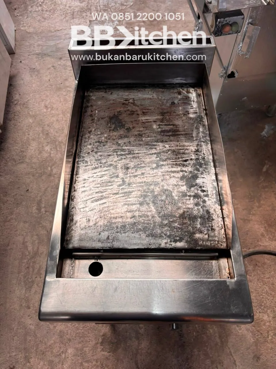 Kompor Teppanyaki Ukuran 40x70x85 - Image 5