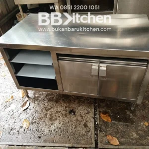 Meja Kabinet Kompor Ukuran 110x60x65