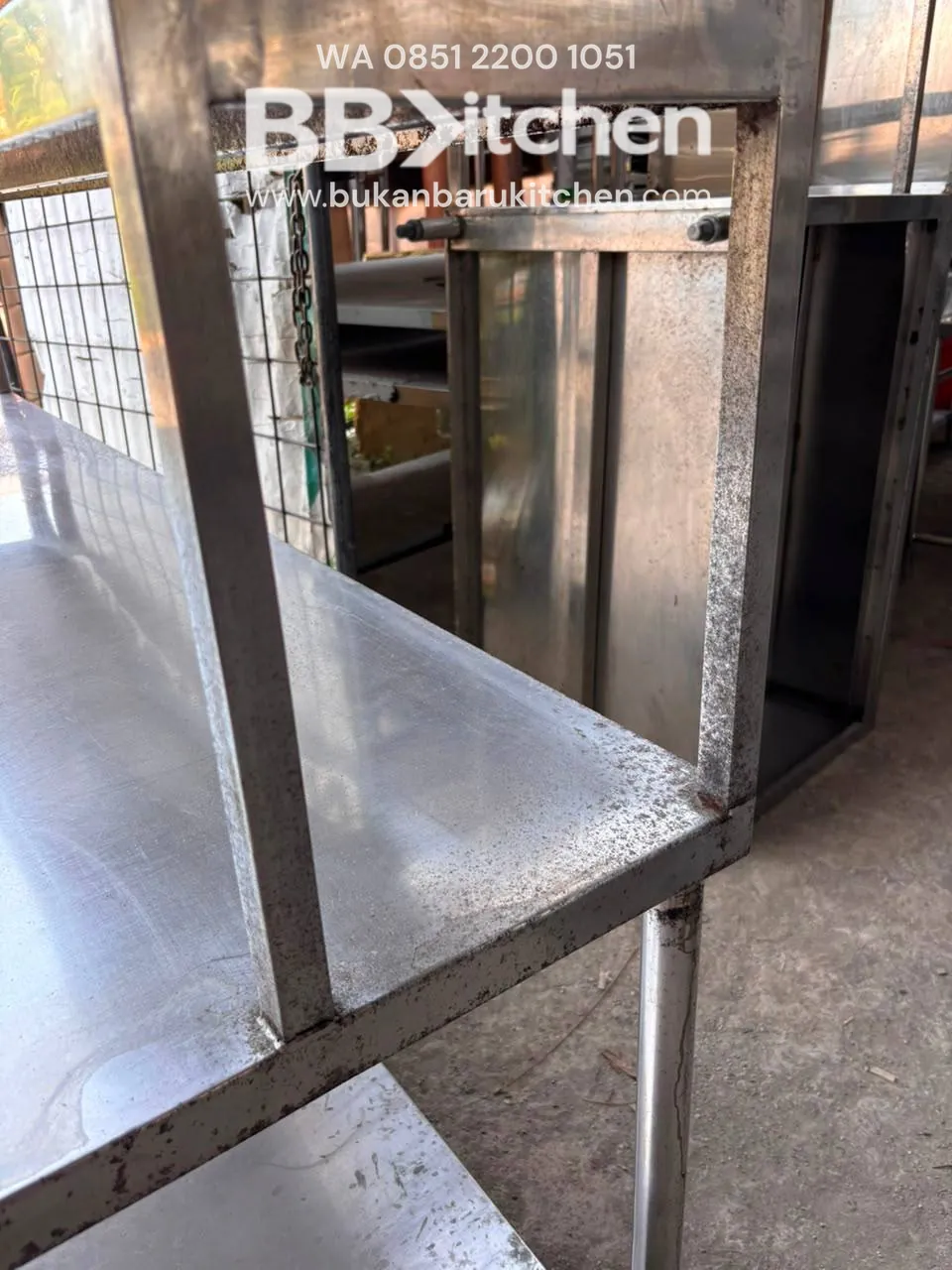 Meja Prepare 2 Susun Plus Upper 200x68x80 - Image 4