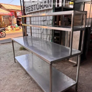 Meja Prepare 2 Susun Plus Upper 200x68x80
