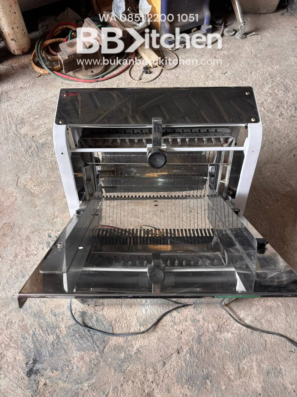 Mesin Potong Roti Tawar Sinmag 1 cm - Bread Slicer - Image 3