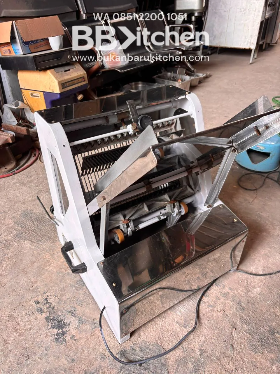 Mesin Potong Roti Tawar Sinmag 1 cm - Bread Slicer - Image 6