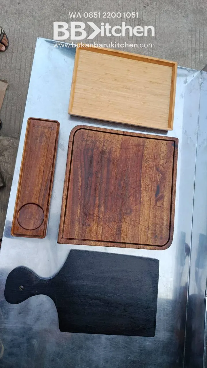 Nampan Tadahan Hot Plate Set 4 Nampan