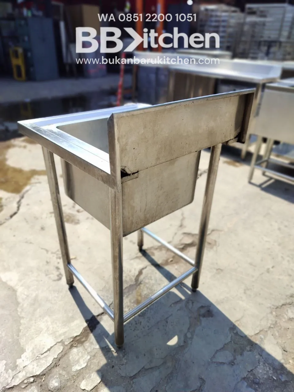 Singel Sink Stainless Steel P58 L60 T85 - Image 5