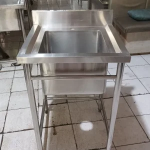 Sink Stainless Steel 1 Lubang Ukuran 60x60x85