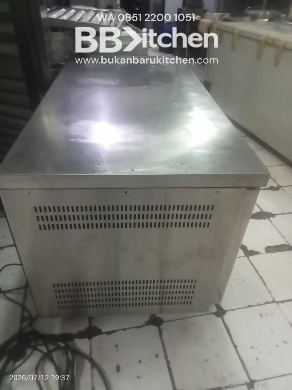 Undercounter Chiller 2 Pintu 150x75x85 Bekas - Image 2