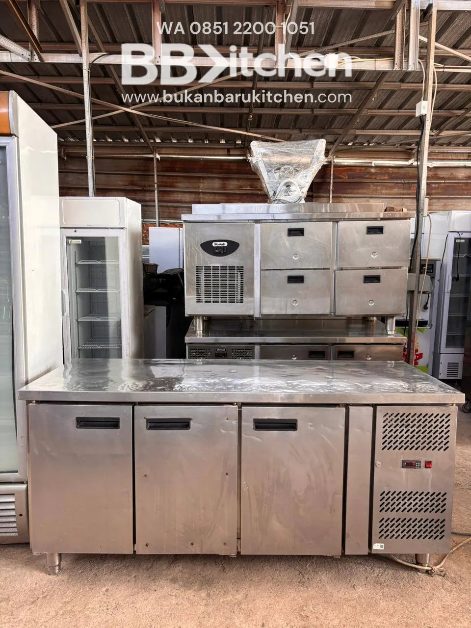 Undercounter Chiller 3 Pintu 180x70x85 - Image 2