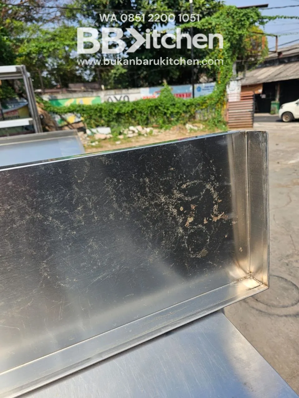 Whalsef Stainless Steel 240x30 - Bekas dengan Bercak Karat - Image 2