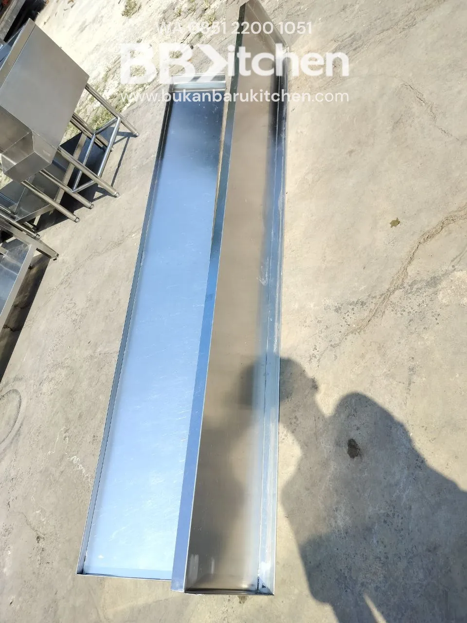 Whalsef Stainless Steel 240x30 - Bekas dengan Bercak Karat - Image 3